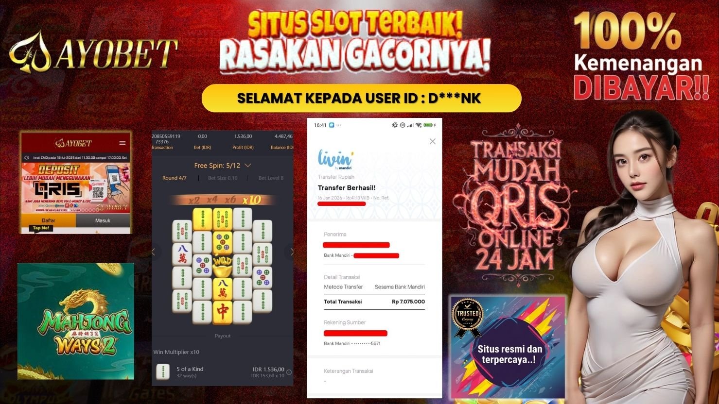 AYOBET JACKPOT SLOT MAHJONG WAYS 2